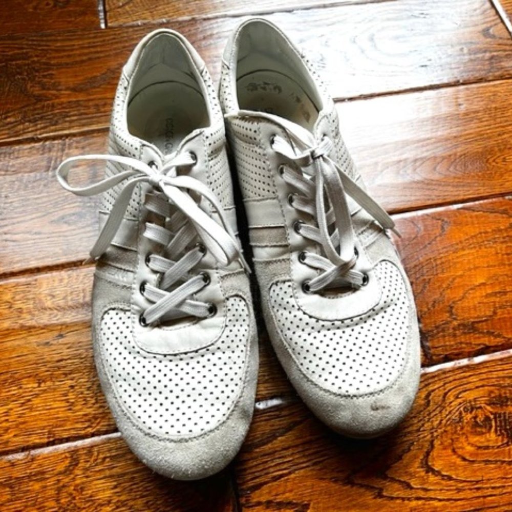 Dolce & Gabbana Men's Leather Shoes - CS0904 - Size 10 (UK)